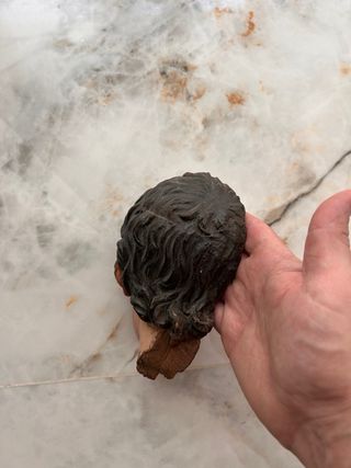 Cabeza tallada religiosa - Antigua Juan de Mesa