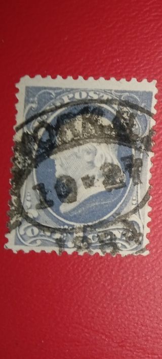 Sellos EEUU 1868 - Franklin