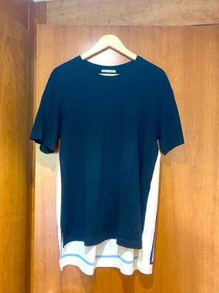 Camiseta Zara flores espalda