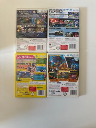 4 Giochi Wii - Super Mario Galaxy, etc.