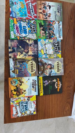 Pack de libros de aventuras, deporte e intriga