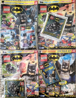 Revistas Lego Batman con figura