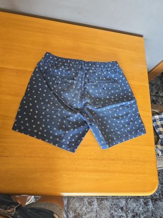 Bermuda azul marinera hombre T-38