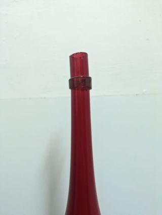 Jarrón cristal soplado 