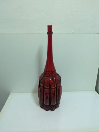 Jarrón cristal soplado 