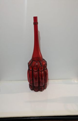 Jarrón cristal soplado