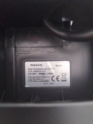 Freidora Taurus Profesional 3 - 3L