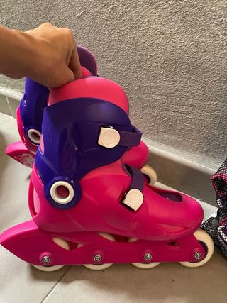 Patines línea niña Decathlon