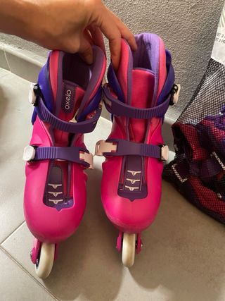 Patines línea niña Decathlon