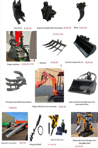 RETROEXCAVADORAS GIRATORIAS DE 1 a 4 Ton. KUBOTA