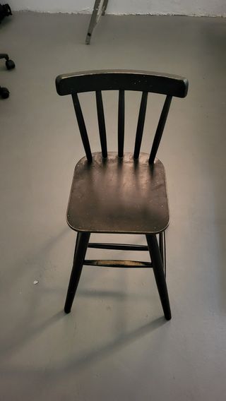 Silla madera niños Ikea 