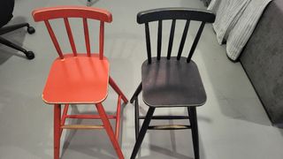 Silla madera niños Ikea 