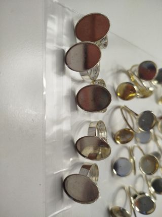 Anillos Ajustables Dorados y Plateados