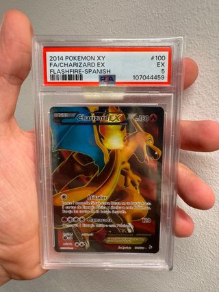 Charizard ex PSA 5 FLF 100/106