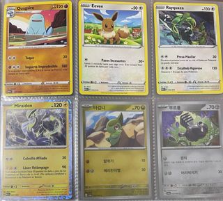 Cartas Pokémon Originales