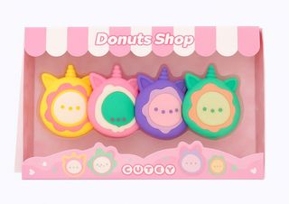 Set 4 Gomme Kawaii Donut Unicorno
