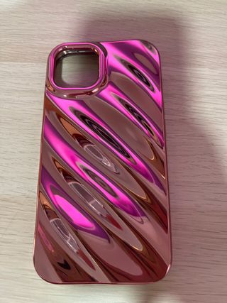 Funda iPhone 13 Rosa Metálica