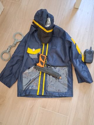 Disfraz policía niño