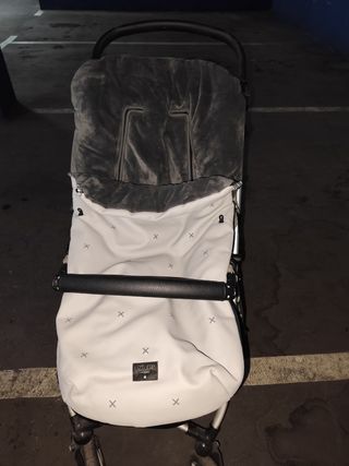 Saco carrito Uzturre gris-negro