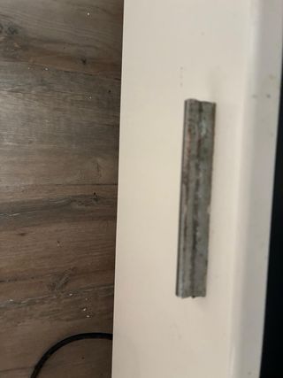 Mueble baño blanco - madera, cristal