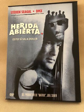 DVD Herida Abierta - Steven Seagal