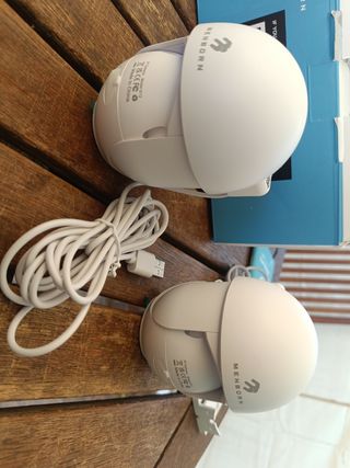 2 Cámaras Seguridad WiFi Ext. G12