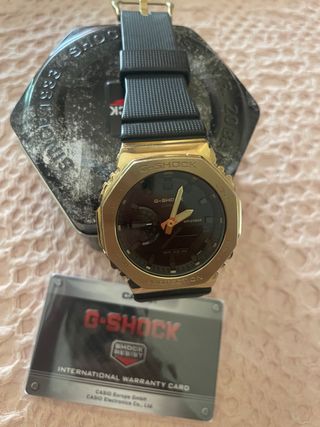 Reloj Casio G-Shock dorado