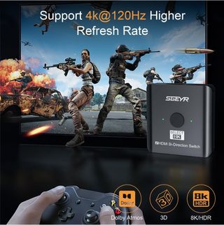 Conmutador HDMI SGEYR 8K Bi-direccional