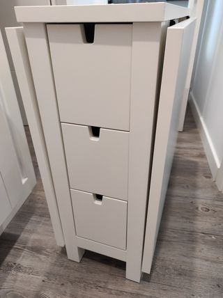 Norden - Tavolo pieghevole IKEA, bianco