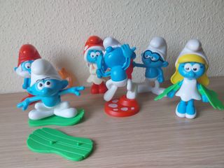 Pitufos figuras - 7 figuras