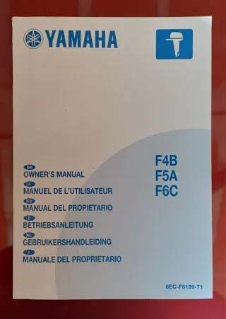 Motor fueraborda Yamaha 6cv 4T