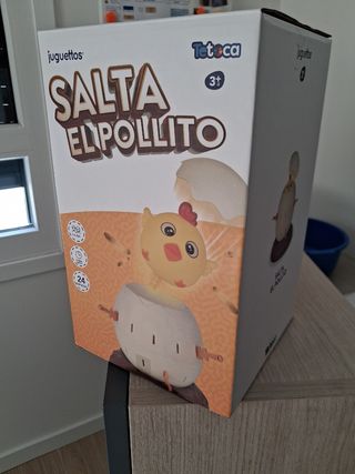 Salta el pollito - juguete nuevo