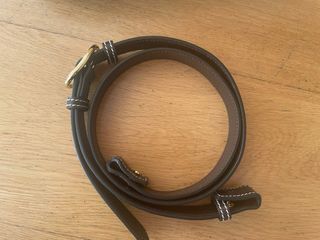 Bolso Gucci Blondie-rafia y cuero