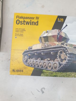Maqueta Flakpanzer IV Ostwind Italeri 1:35