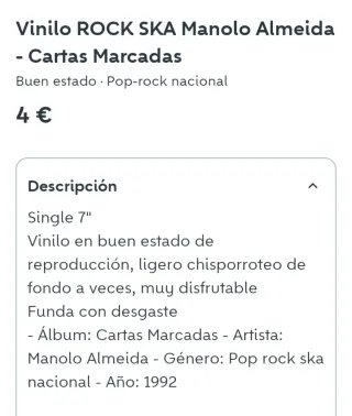 Lote SKA ROCK nacional 3 vinilos