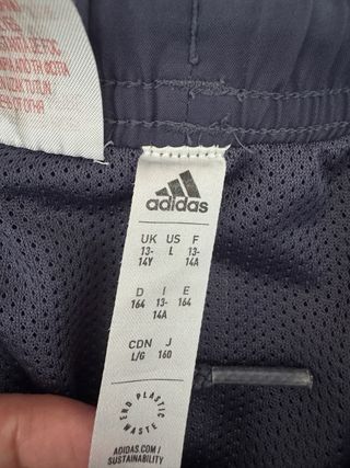 Bañador adidas colorblock. Talla 13-14