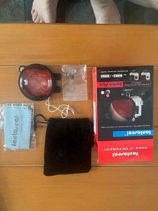 Lentes GoPro Fantaseal - Macro + Filtro Rojo