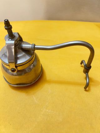 Cafetera italiana antigua - Metal