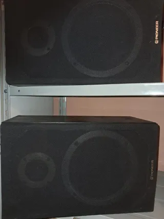 Casse stereo Sony - argento e nero