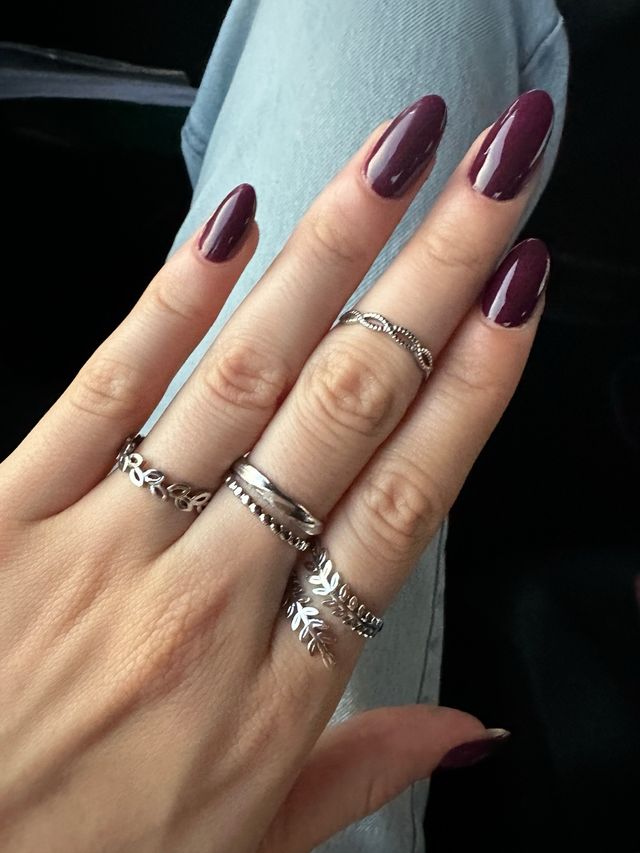 Set 4 Anelli Argento - Regolabili