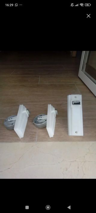 Recogedores persianas - 3 uds.