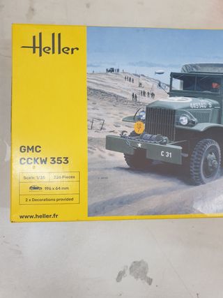 Maqueta GMC CCKW 353 Heller 1:35