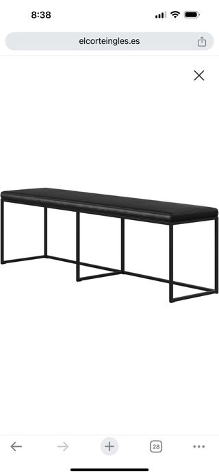 Panchine BoConcept London - Pelle nera