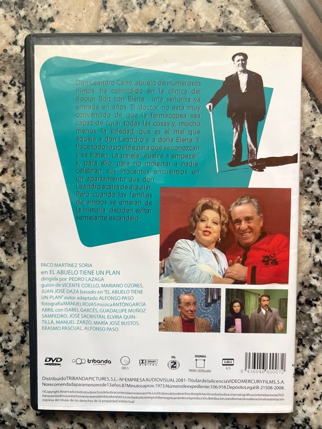 CD DVD El abuelo tiene un plan