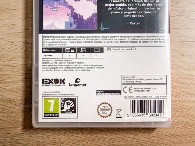 (PRECINTADO) Celeste - Nintendo Switch