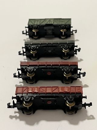 Lote 4 vagones mercancías Ibertren N