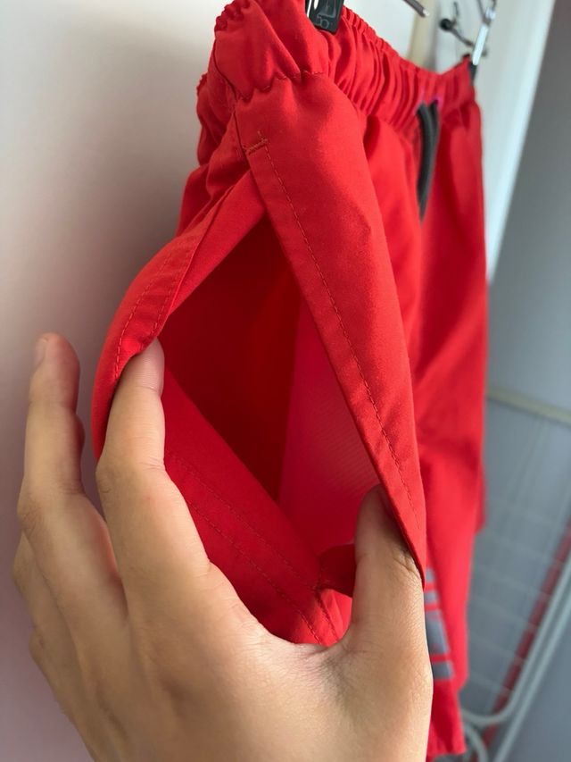 Bañador Tribord rojo de hombre