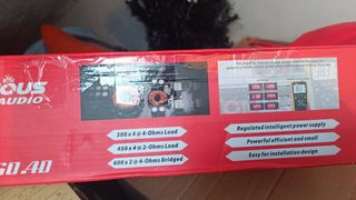 Amplificador de1650x 4 canales