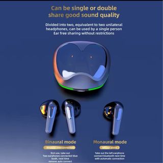 Auriculares inalámbricos Bluetooth Pro 60 TWS