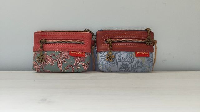 Monedero Sweet & Candy - nuevo - azul y marron